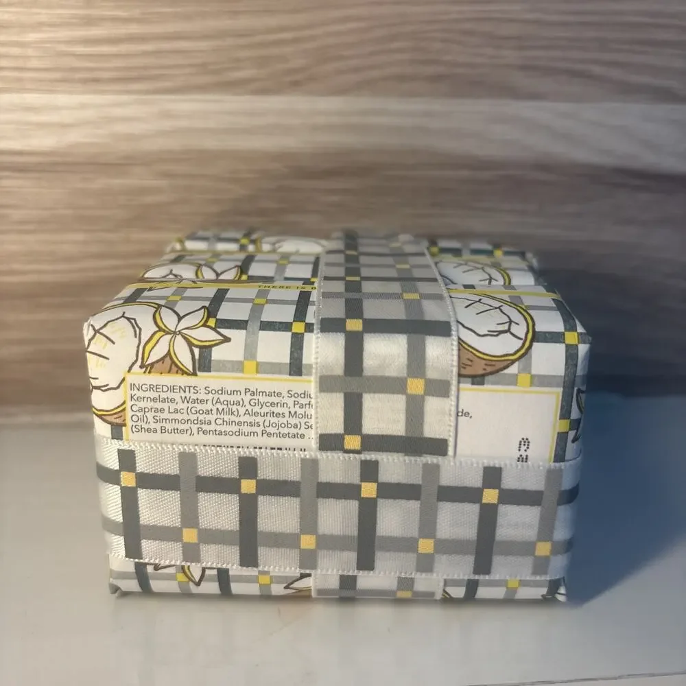 Beekman 1802 Goat Milk Bar Soap 3-piece Soap Set 3.5 Oz Coconut Cream